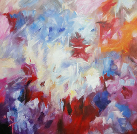 Abstract Bouquet 56GRP26 Oil Painting Canvas Art