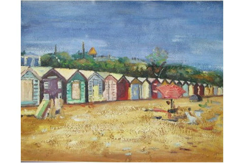 BRIGHTONBEACH Oil Painting Canvas Art