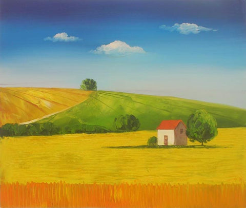 Landscape painting 2001 Oil Painting Canvas Art