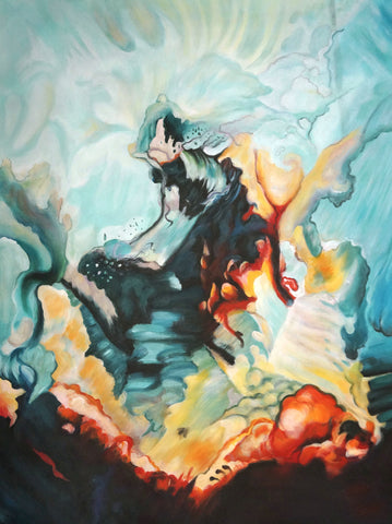 Supernova Oil Painting Canvas Art