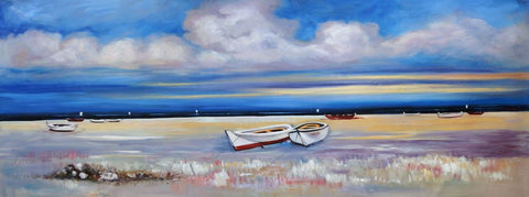 Seascape Beach Scene SB01 Oil Painting Canvas Art