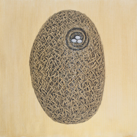 Incubation - Nest Series Oil Painting Canvas Art